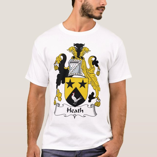 Heide-Familienwappen T-Shirt (Vorderseite)