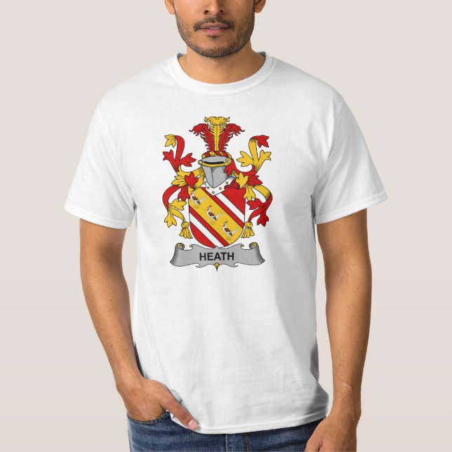 Heide-Familienwappen T-Shirt (Vorderseite)