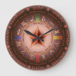 Heidelandkalender Große Wanduhr
