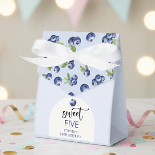 Heidelbeeren-Kindergeburtstag Geschenkschachtel