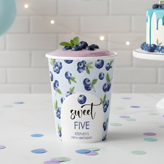 Heidelbeeren-Kindergeburtstag Pappbecher (Von Creator hochgeladen)