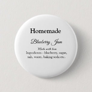 Heidelbeermarmelade aus Liebe, hausgemacht Button