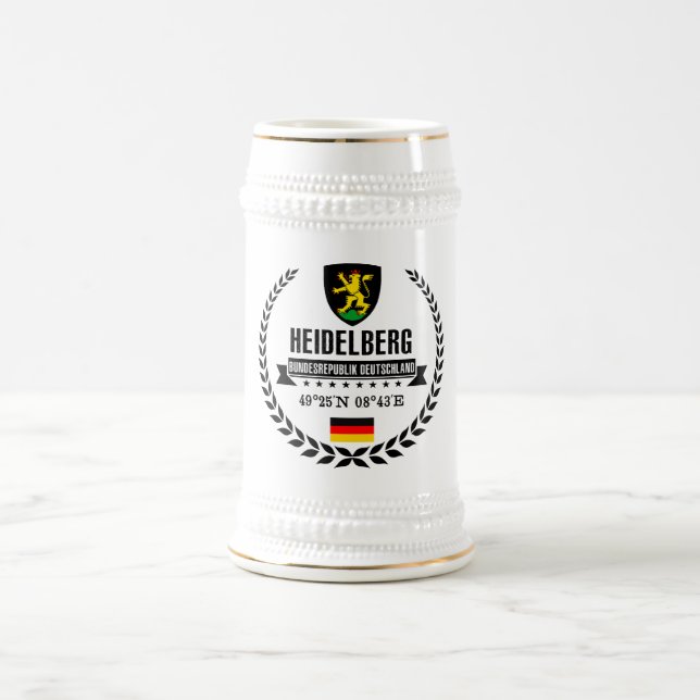 Heidelberg Bierglas (Mittel)