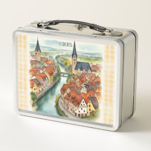 Heidelberg, Deutschland, eine Dream Town in Deutsc Metall Brotdose