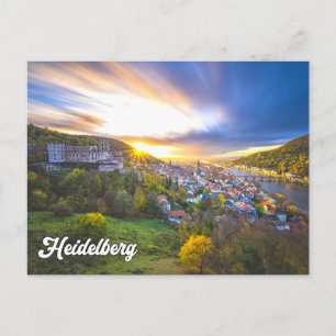 Heidelberg, Deutschland Postkarte