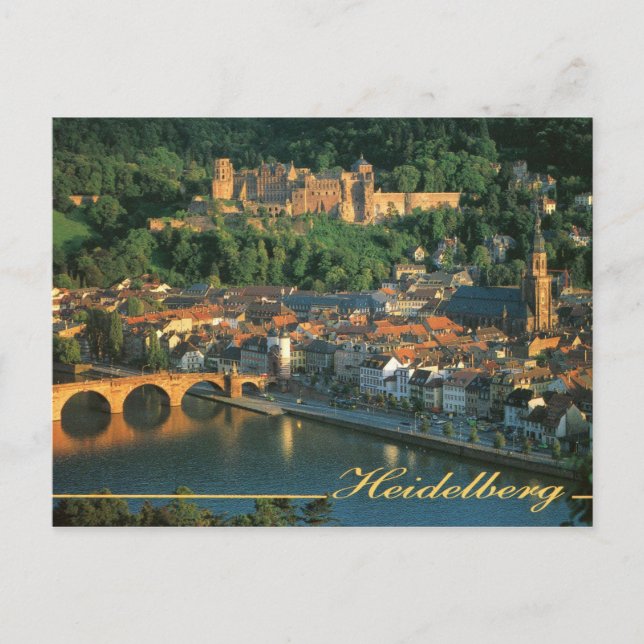Heidelberg Deutschland Postkarte (Vorderseite)