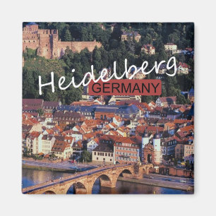 Heidelberg Deutschland Reisen Foto Souvenir Magnet