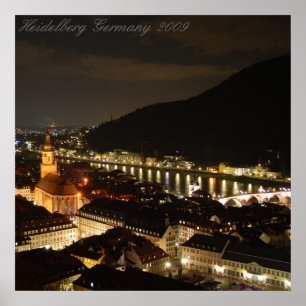 Heidelberg Germany 2009 Poster