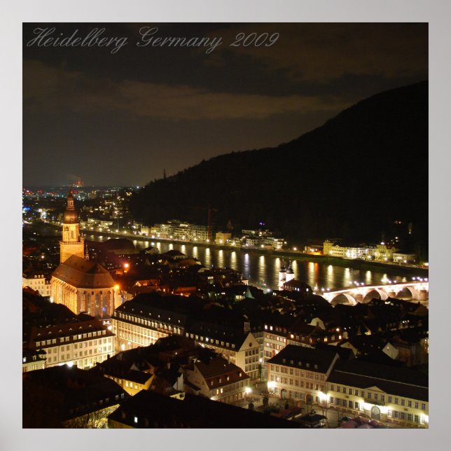 Heidelberg Germany 2009 Poster (Vorne)