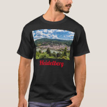 Heidelberg Neckar Panorama Deutschland
