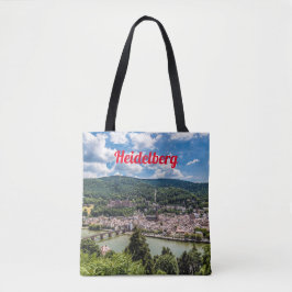 Heidelberg Neckar Panorama Deutschland Tasche