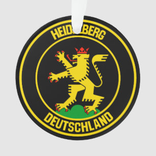Heidelberg RundEmblem Ornament