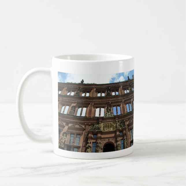 Heidelberg-Schloss-Kaffee-Tasse Kaffeetasse (Links)