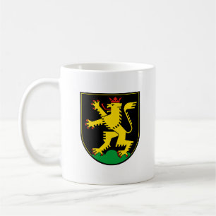 Heidelberger Stadtflagge Emblem Deutschland Symbol Kaffeetasse
