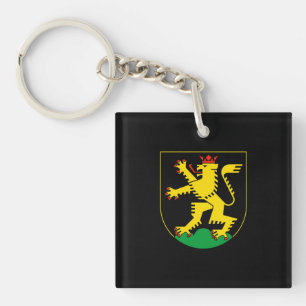Heidelberger Stadtflagge Emblem Deutschland Symbol Schlüsselanhänger