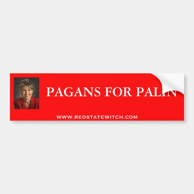 HEIDEN FÜR PALIN AUTOAUFKLEBER (Vorne)