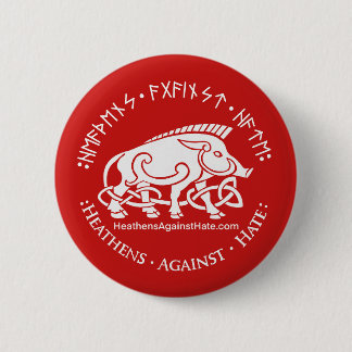 Heiden gegen Hass Button