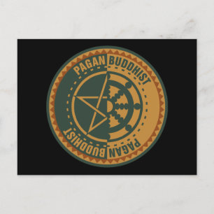 Heidenbuddhist Postkarte