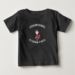 Heidenrauschen von Furzen Boston Terrier Baby T-shirt
