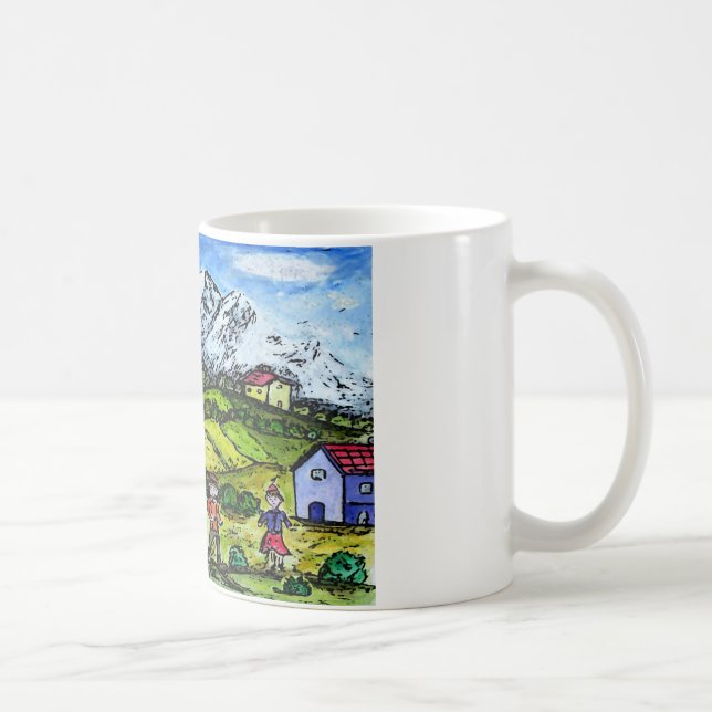 Heidi-Land Kaffeetasse (Rechts)