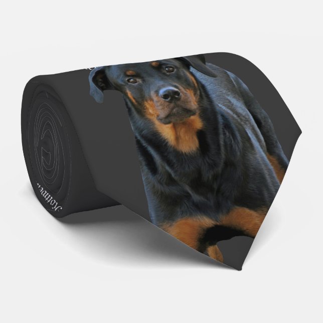 Heidi Rottweiler Krawatte (Gerollt)