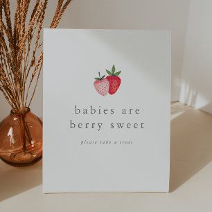 HEIDI Strawberry Girl Babies sind eine Sweet Baby Sockelschild