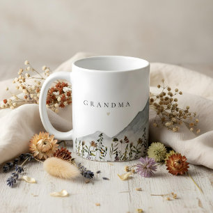 HEIDI Watercolor Wildblume Kaffeetasse