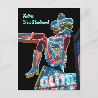 Heidis Glitzer Card Einladungspostkarte