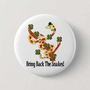 Heidnische Schlangen Button