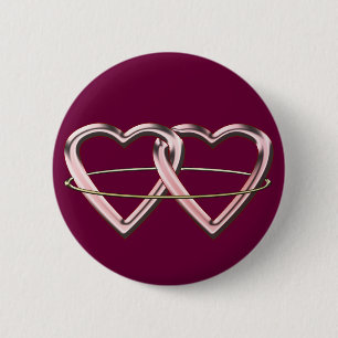 Heidnischer Heirat-Symbol-Knopf Button