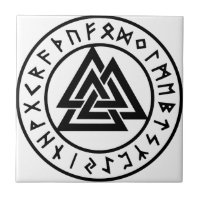 Heidnischer Symbole Odins Knoten Valknut