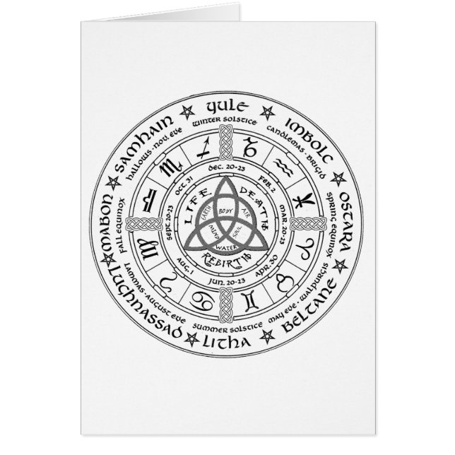 Heidnisches Rad des Jahres (Vorne)