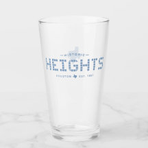 Heights-Kachel, Blaue Kachel, Houston Heights