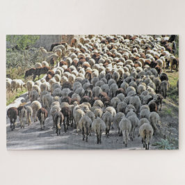 Heikles Puzzle des unteren Tieres der Schafe
