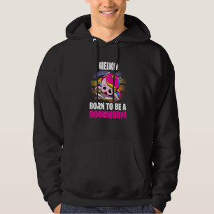 Heiko Geboren, ein Buchwurm Personalisiert zu sein Hoodie