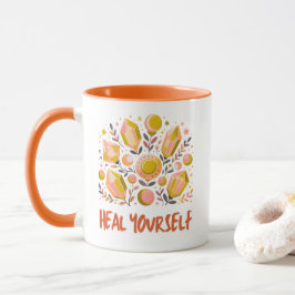 Heile Dich Selbst Kombi-Tasse - Himmels-Kristall-S Tasse