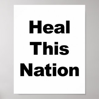 Heile diese Nation Poster