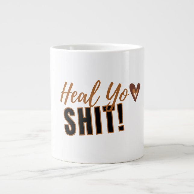 Heile Yo Sh... Jumbo-Tasse (Vorderseite)