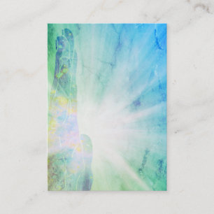 *~* heilen heilende Handstrahlen von Visitenkarte