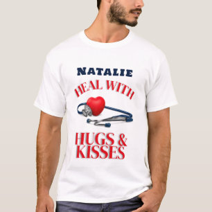 Heilen mit Hugs & Kisses I Doctor's Stethoscope T-Shirt
