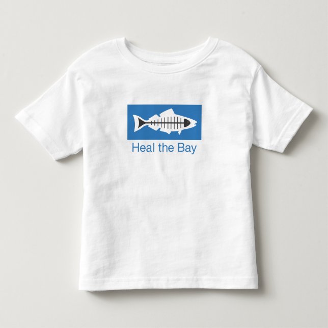 Heilen Sie den Bucht-grundlegenden Logo-T - Shirt (Vorderseite)