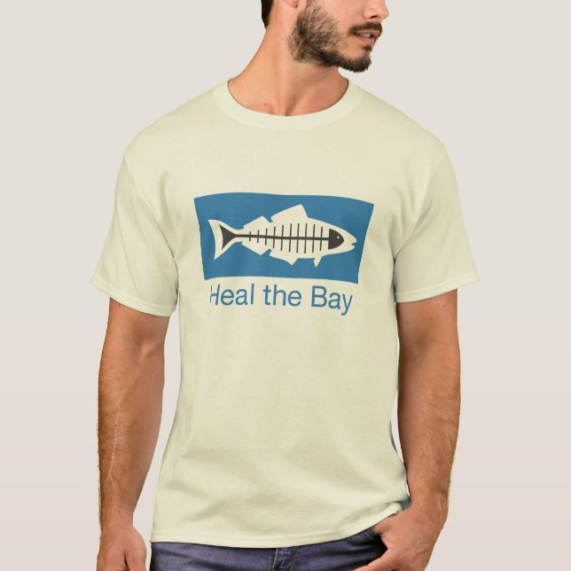 Heilen Sie den Bucht-grundlegenden Logo-T - Shirt (Vorderseite)