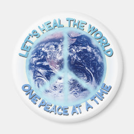 Heilen wir die Welt Magnet