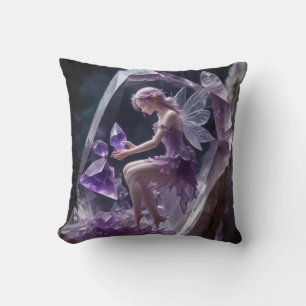 Heilende Amethyst Kristalle Fee Kissen