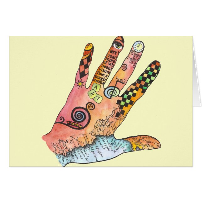 Heilende Hand (Vorderseite (Horizontal))