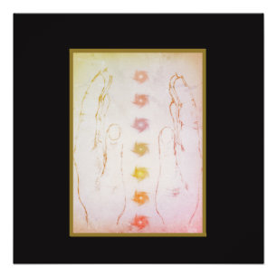 Heilende Hände Poster