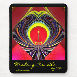 Heilende Kerze Mousepad
