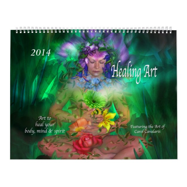 Heilende Kunst-Kalender 2014 Kalender (Titelbild)