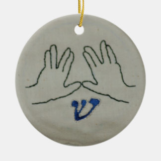 Heilende Segen-Amulett-Verzierung Keramik Ornament