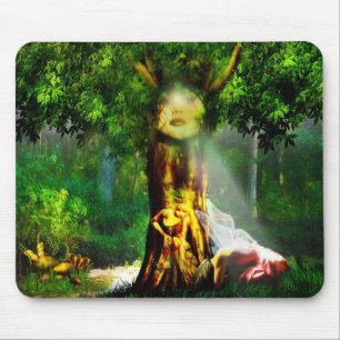 Heilender Baum Mousepad